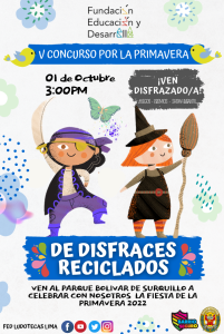 concurso de disfraces reciclados